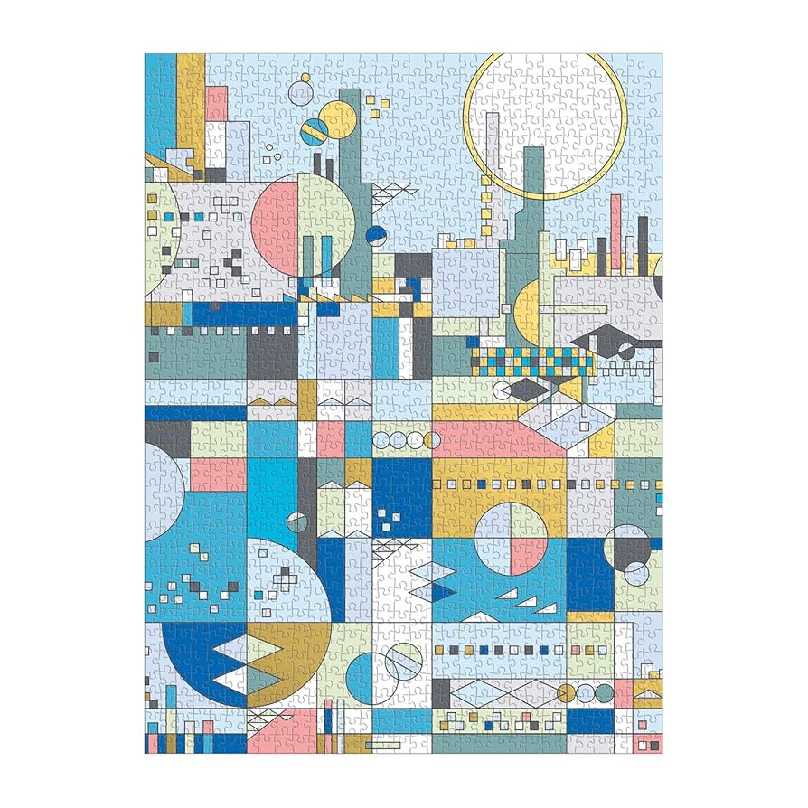 Amazon.com: Frank Lloyd Wright City by The Sea Jigsaw Puzzle